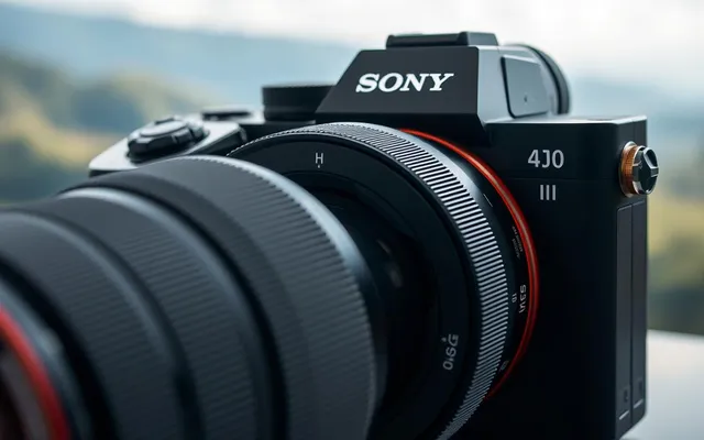 Aparat Sony A7 III z obiektywem