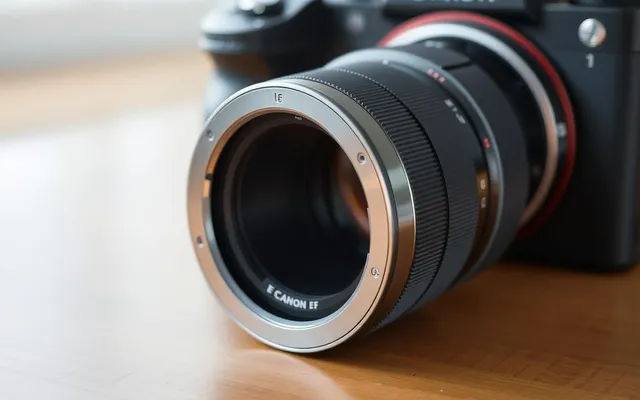 Obiektyw Canon EF i aparat Sony z mocowaniem E