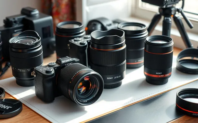 Obiektyw zmiennoogniskowy na aparacie Sony A7 III