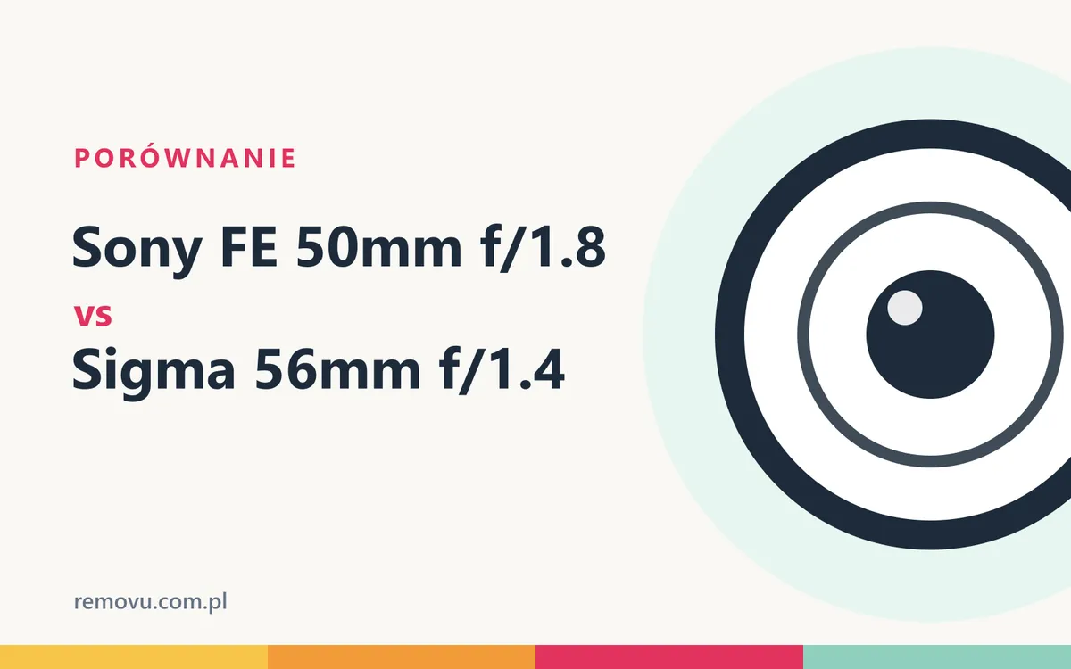 Sony FE 50mm f/1.8 vs Sigma 56mm f/1.4 – porównanie