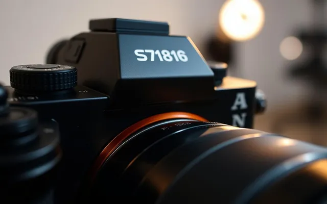 Sony A7 III z obiektywem przymkniętym do f/16
