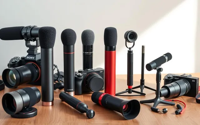 Aparat Sony A6000 z mikrofonem